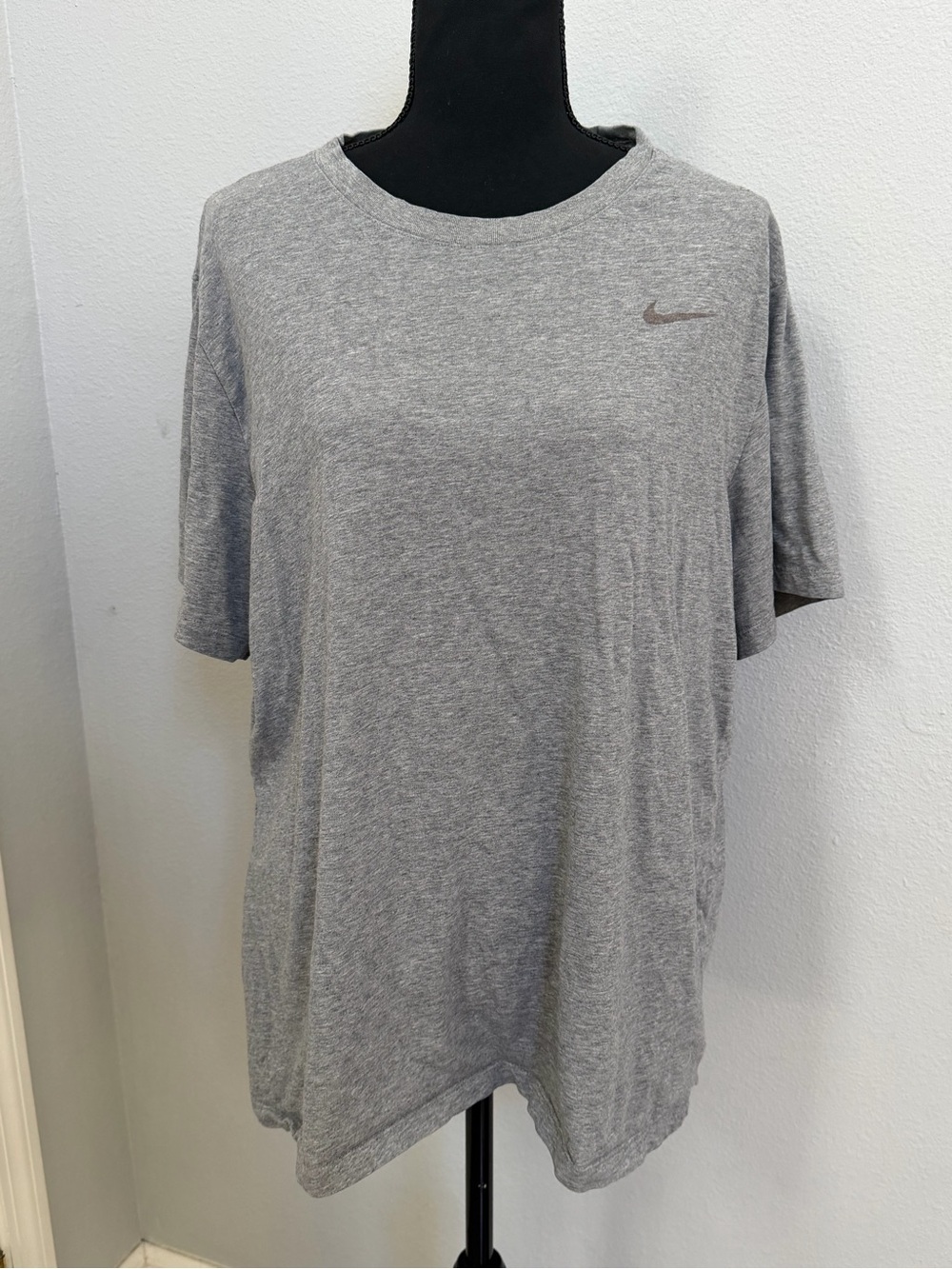 Nike Grey Crewneck Dri-Fit T-Shirt